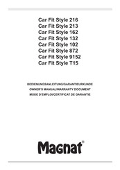 Magnat Car Fit Style 872 Manual Del Propietário