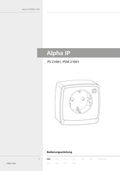 Alpha IP PS 21001 Manual De Instrucciones