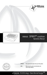 ROHO nexus SPIRIT Manual Del Usuario