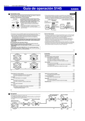 Casio 5145 Guía De Operación