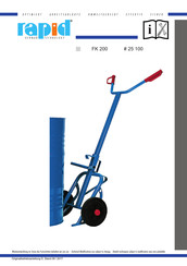 Rapid 25 100 Manual De Instrucciones