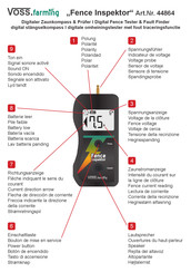 VOSS.farming Fence Inspektor Manual Del Usuario