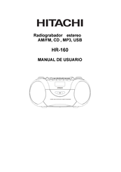 Hitachi HR-160 Manual De Usuario