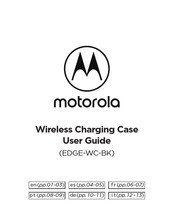 Motorola EDGE-WC-BK Guia Del Usuario