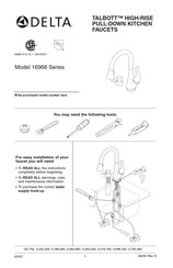 Delta TALBOTT 16968 Serie Instrucciones De Montaje