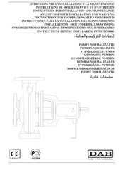 DAB KDN 300-360 Instrucciones Para La Instalación Y El Mantenimiento