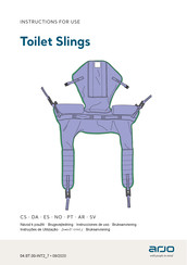 arjo Toilet Slings Instrucciones De Uso