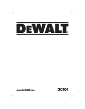 DeWalt DC901 Traducido De Las Instrucciones Originales