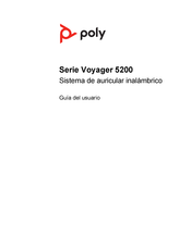 Poly Voyager 5200 Serie Manual Del Usuario