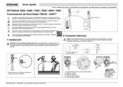 Krohne OPTIWAVE 5400 Inicio Rápido