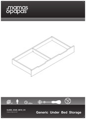 Mamas & Papas Generic Under Bed Storage Instrucciones De Montaje