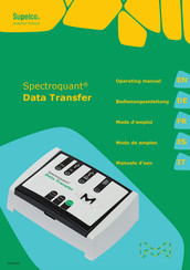 Supelco Spectroquant Manual Del Usuario