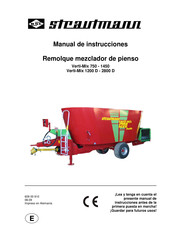 BSL strautmann Verti-Mix 1200 D Manual De Instrucciones