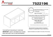 Ameriwood HOME 7522196 Manual Del Usuario