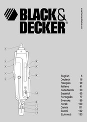 Black and Decker BDET700 Manual De Instrucciones