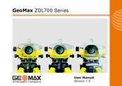 Geomax ZDL700 Serie Manual Del Usuario