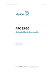 Deliberant APC 2S-14 Guía Rápida De Instalación