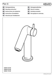 KEUCO Plan S 52908 170100 Instrucciones De Instalación