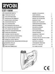 Ryobi CST-180M Manual De Utilización