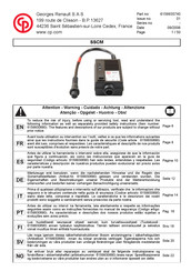 Desoutter SSCM Manual De Instrucciones