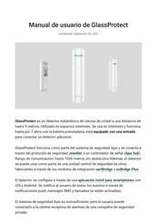 AJAX Systems GlassProtect Manual De Usuario