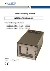VWR 710-1044 Manual De Instrucciones