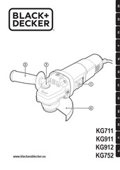 Black and Decker KG752 Manual Del Usuario