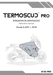 TERMOSCUD R186 PRO Instrucciones De Montaje