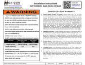 Horizon Global 36660 Instrucciones De Instalación