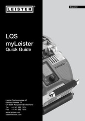 Leister GEOSTAR G7 LQS Manual Del Usuario