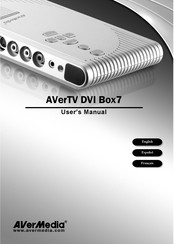 Avermedia AVerTV DVI Box7 Manual De Usuario