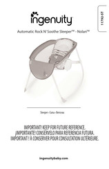 ingenuity Automatic Rock N' Soothe Sleeper - Nolan Manual De Instrucciones