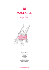 Maclaren Major Elite Manual Del Usuario