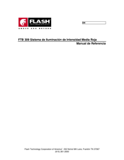 FLASH TECHNOLOGY FTB 309 Manual De Referencia