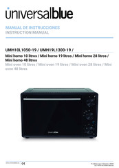 universalblue UMH19L1300-19 Manual De Instrucciones
