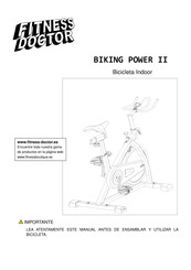 Fitness Doctor BIKING POWER II Manual De Instrucciones