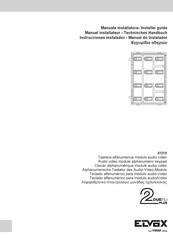 Vimar ELVOX 41019 Instrucciones Instalador