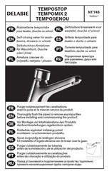 Delabie TEMPOSTOP Manual De Instalación
