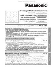 Panasonic KY-R647EL Instrucciones De Instalación Y Funcionamiento