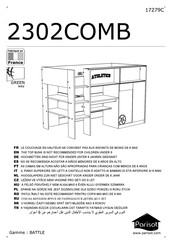 Parisot BATTLE 2302COMB Instrucciones De Montaje