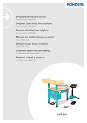 Rohde HMT 600 Manual De Instrucciones Original