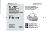 Sharp QT-CD180H Manual De Manejo