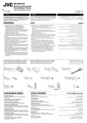 JVC KD-DV6101 Manual De Instalación