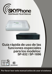 SkyPhone SP-832 Guía Rápida De Uso