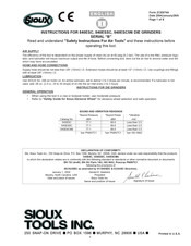 SIOUX 540ESC Instrucciones