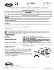 SIOUX 2A2202B Instrucciones