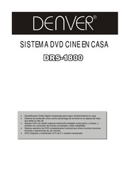 Denver DRS-1800 Manual Del Usuario