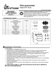 Pond Boss 4731 Manual De Instrucciones