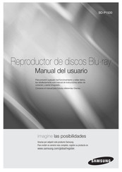 Samsung BD-P1500 Manual Del Usuario