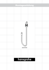 Hansgrohe 28307000 Instrucciones De Montaje